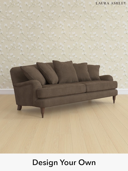 Sinclair Cord/Chocolate Brown Lynden Scatter Back By Laura Ashley (W71596) | £1,550