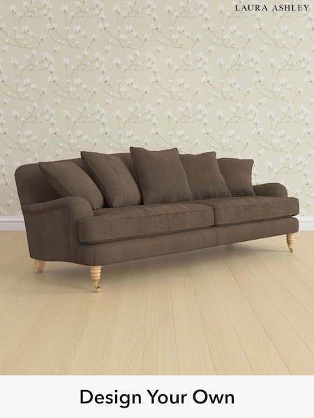 Sinclair Cord/Chocolate Brown Lynden Scatter Back By Laura Ashley (W71596) | £1,575