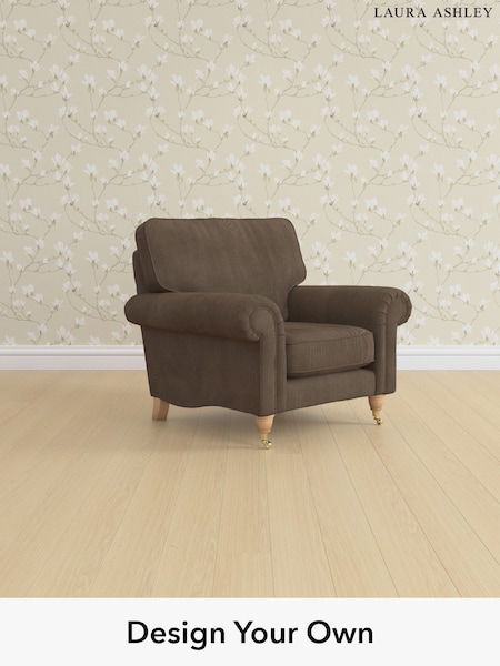 Sinclair Cord/Chocolate Brown Kingston By Laura Ashley (W71597) | £925
