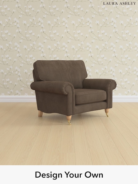 Sinclair Cord/Chocolate Brown Kingston By Laura Ashley (W71597) | £1,025
