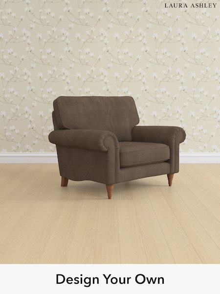Sinclair Cord/Chocolate Brown Kingston By Laura Ashley (W71597) | £1,025
