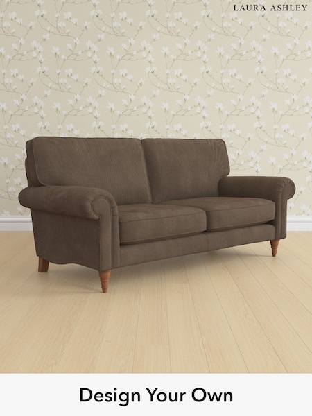 Sinclair Cord/Chocolate Brown Kingston By Laura Ashley (W71597) | £1,400