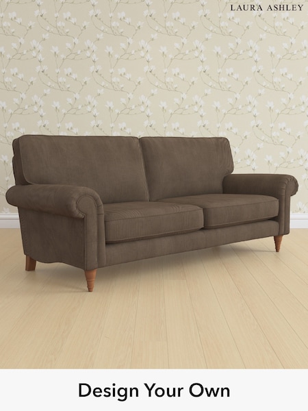Sinclair Cord/Chocolate Brown Kingston By Laura Ashley (W71597) | £1,500