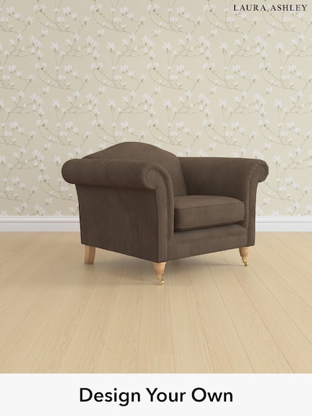 Sinclair Cord/Chocolate Brown Gloucester By Laura Ashley (W71598) | £900