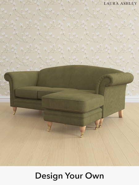 Sinclair Cord/Ivy Green Gloucester By Laura Ashley (W71602) | £1,900