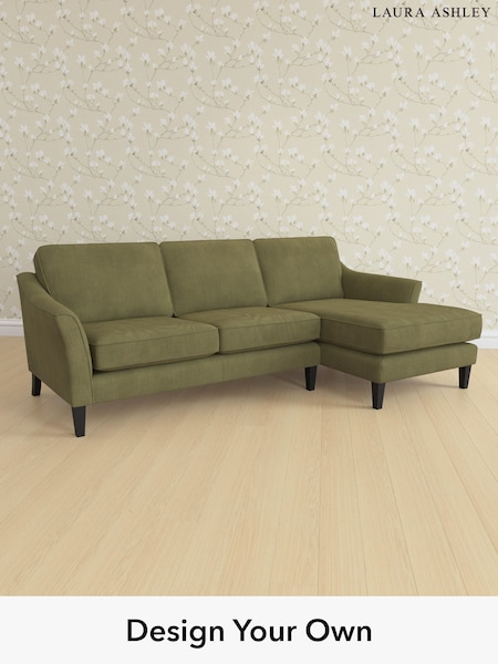 Sinclair Cord/Ivy Green Marford By Laura Ashley (W71608) | £2,150