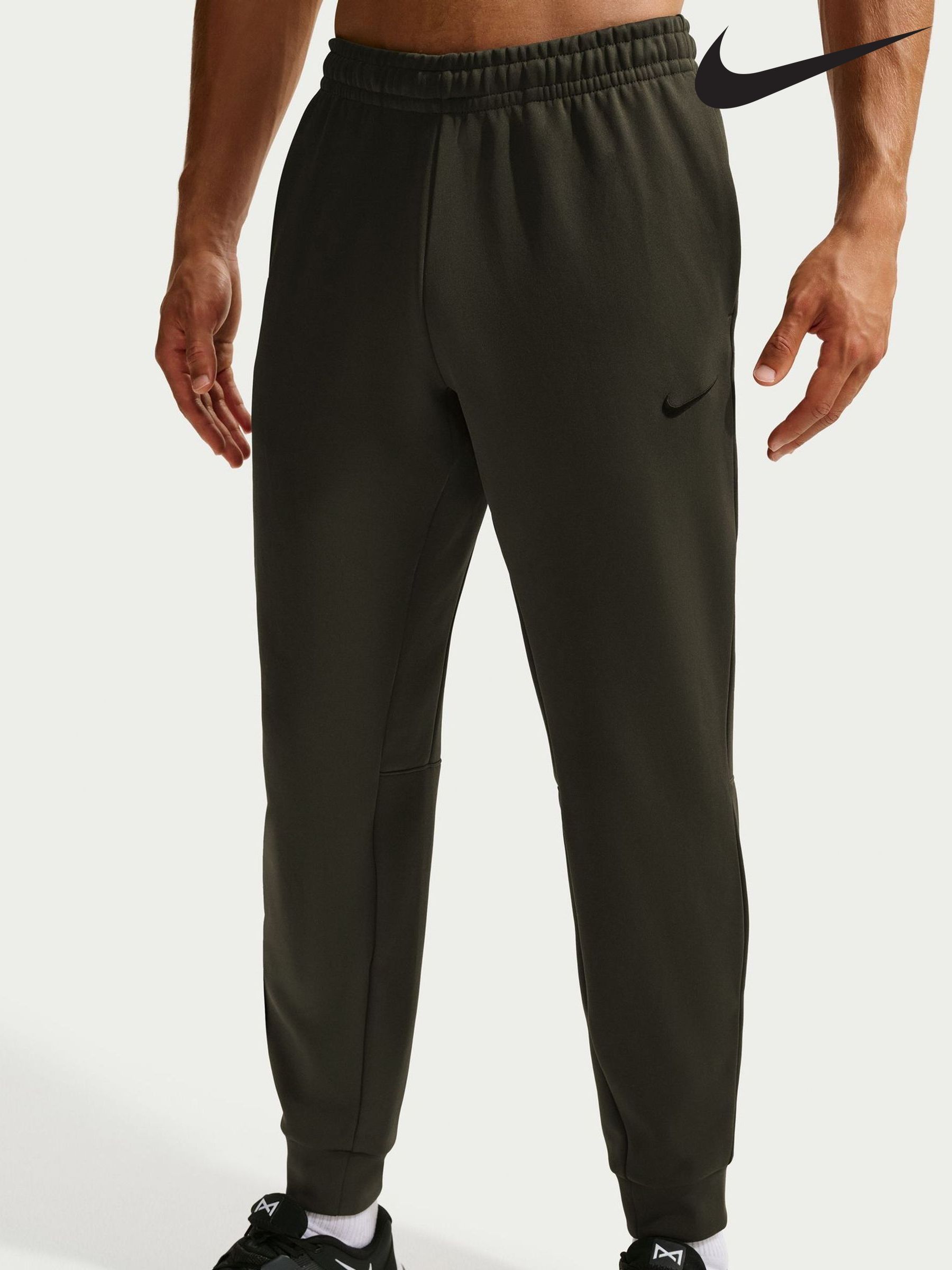 green nike joggers mens