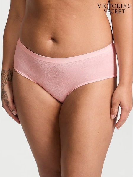 Victoria's Secret Angel Pink Sketch Floral Hipster Knickers (W72112) | £10