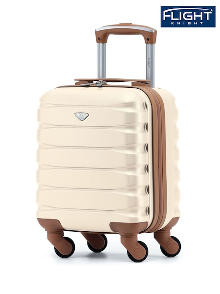 Flight Knight Lightweight 4 Wheel ABS Hard Case Cabin Carry On Hand Luggage Approved For Over 100 Airlines Suitcases (W72493) | £50