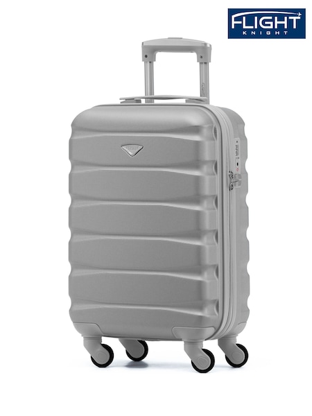 Flight Knight 55x35x20cm 4 Wheel ABS Hard Case Cabin Carry On Hand Luggage (W72495) | £55