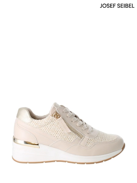 Josef Seibel Cream Ella 01 Trainers (W72723) | £69.99