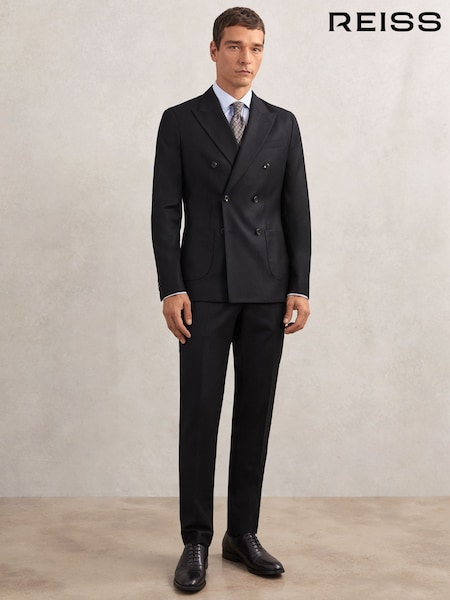 Reiss Navy Muse Suit Trousers (W72757) | £188
