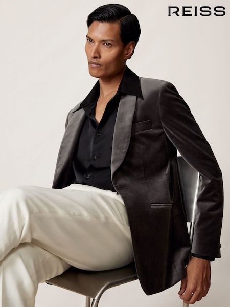 Reiss Grey Mount Jacket (W72925) | £328