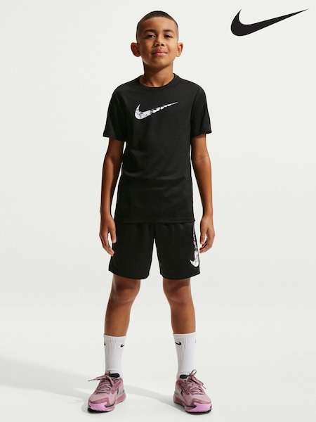 Nike Black Chrome Dri-FIT Trophy 23 T-Shirt (W72960) | £17
