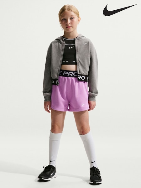 Nike Magenta Pink Pro Dri-FIT Fleece Shorts (W73033) | £30