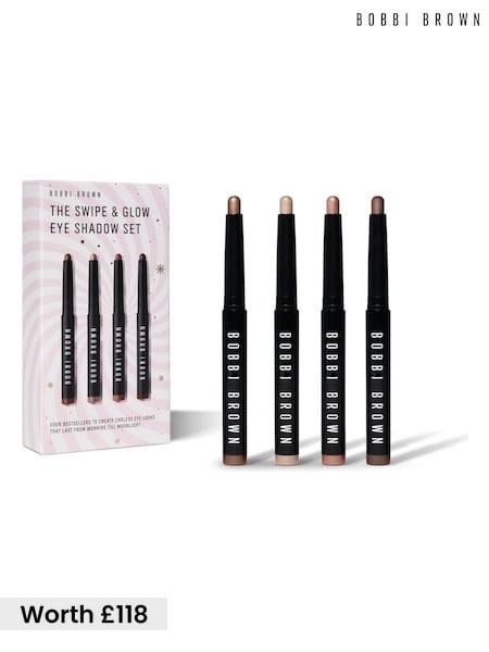Bobbi Brown The Swipe and Glow Eye Shadow Set (Worth £118) (W73037) | £72