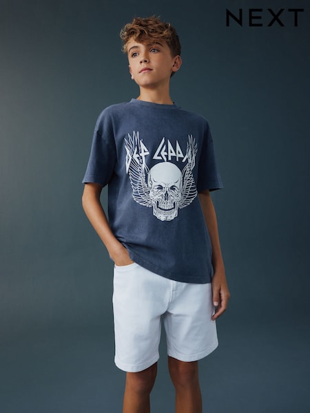 White Single Denim Shorts (3-16yrs) (W73120) | £9 - £14