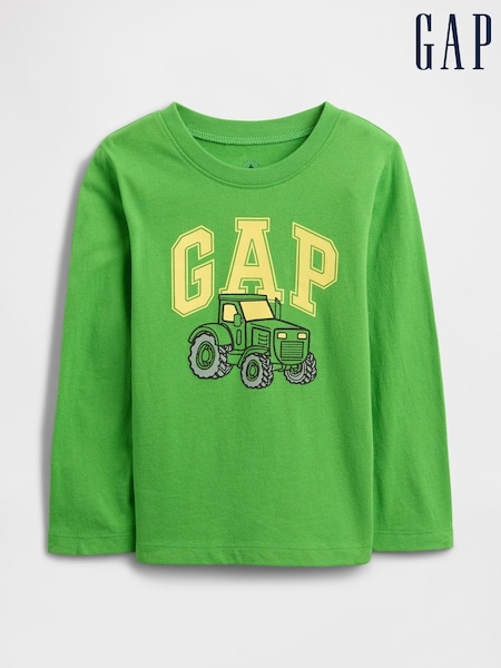 Gap Green Graphic T-Shirt (6mths-5yrs) (6mths-5yrs) (W73224) | £10