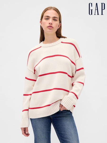 Gap Cream Oversized Sweatshirt (W73241) | £45