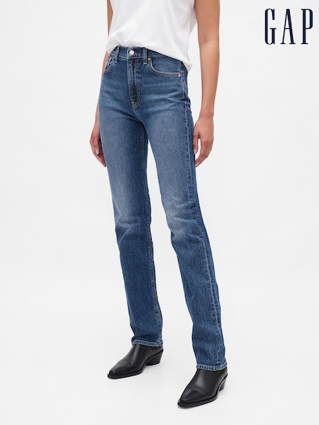 Gap Blue High Rise '90s Straight Jeans (W73272) | £50