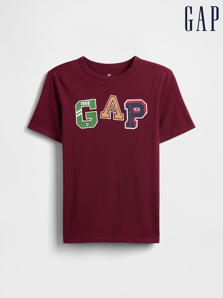 Gap Red Graphic T-Shirt (4-13yrs) (4-13yrs) (W73389) | £10