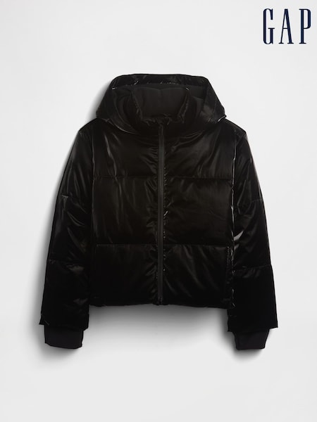 Gap Black Puffer Jacket (4-13yrs) (4-13yrs) (W73394) | £50