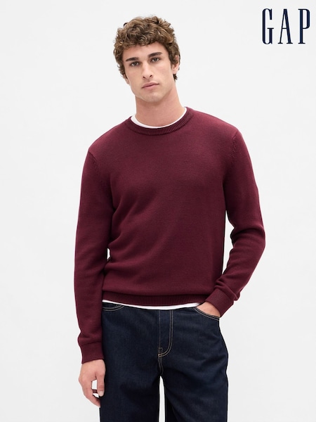 Gap Red Classic Crew Neck Sweatshirt (W73412) | £35