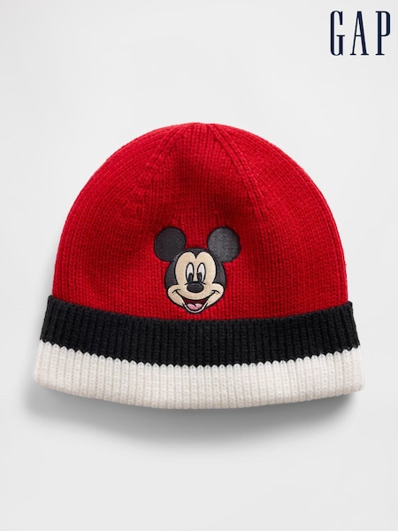 Gap Red Disney Mickey Mouse Beanie (W73466) | £15