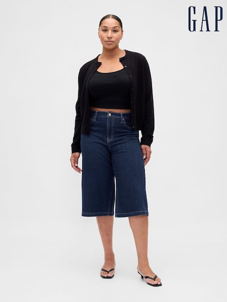 Gap Blue High Waisted Culotte Jeans (W73607) | £50