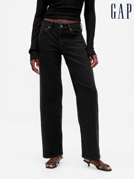 Gap Black Low Waisted '90s Loose Jeans (W73690) | £50