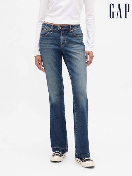 Gap Blue Low Waisted Long and Lean Jeans (W73736) | £75