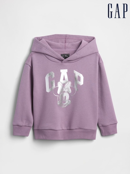 Gap Purple Disney Relaxed Logo Hoodie (6mths-5yrs) (6mths-5yrs) (W73755) | £18