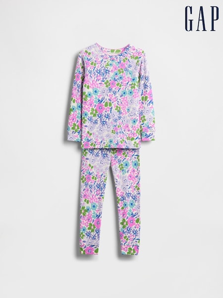 Gap Pink Brushed Cotton Pyjamas Set (6mths-5yrs) (6mths-5yrs) (W73768) | £18