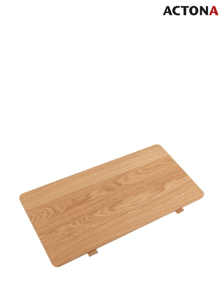 Actona Set of 2 Oak Atlantic Extension Leaf Dining Table (W73949) | £213