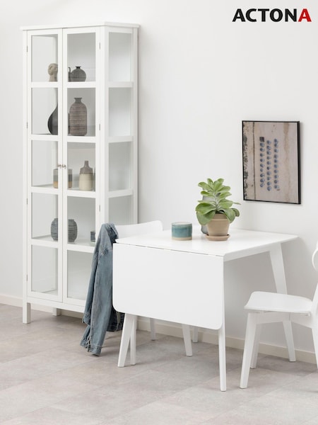 Actona White Roxby Square Dining Table (W73973) | £185