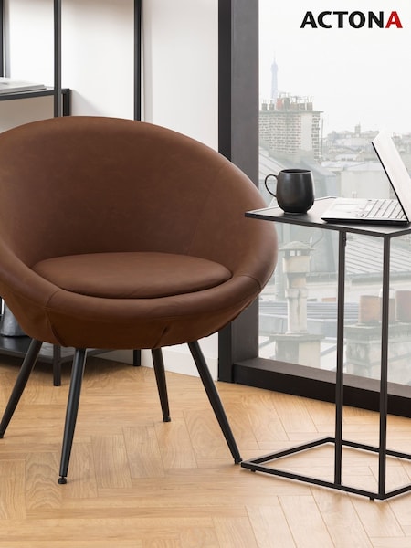 Actona Black Infinity Side Table (W73993) | £60