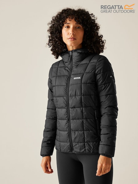 Regatta Black Womens Asper Midweight Coat (W74177) | £70