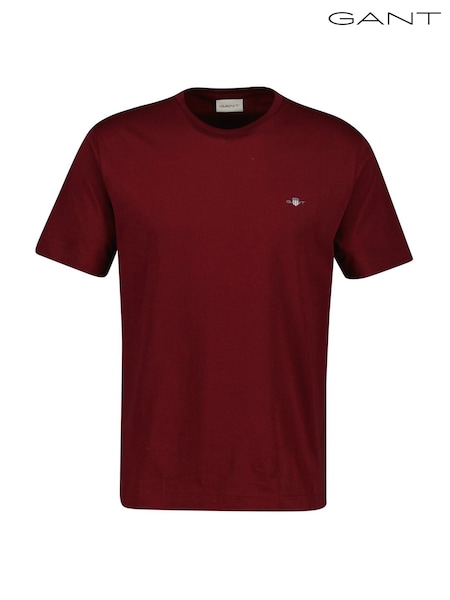 GANT Red Archive Shield Logo T-Shirt (W74249) | £35