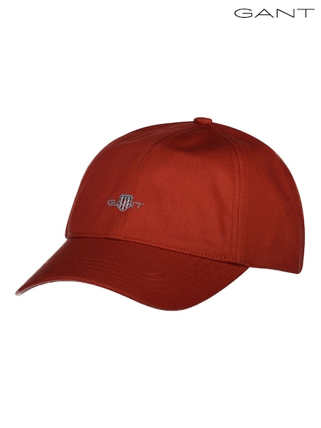GANT Red Shield Cotton Twill Cap (W74290) | £40