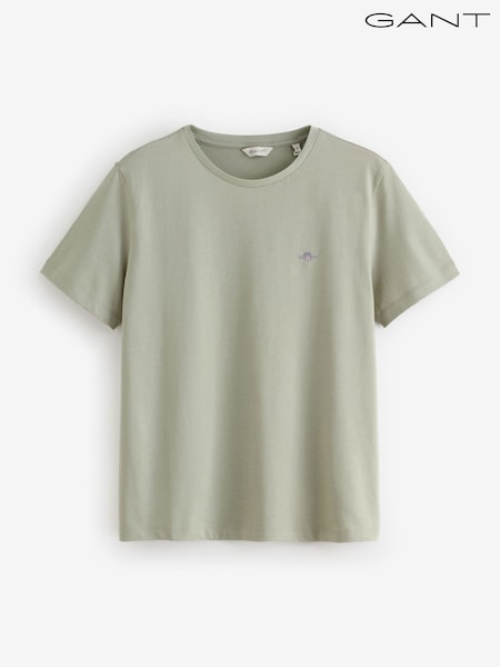 GANT Green Shield Logo T-Shirt (W74400) | £40