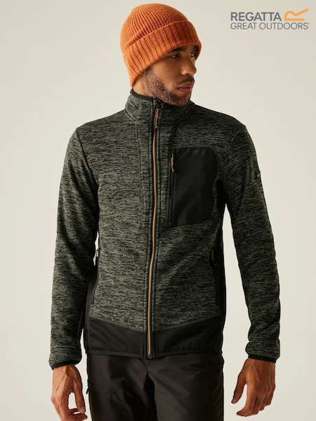 Regatta Green Baslinn Zipthrough Fleece (W74578) | £42