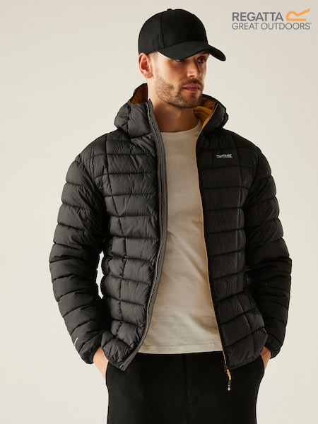 Regatta Black Asper Midweight Coat (W74590) | £70