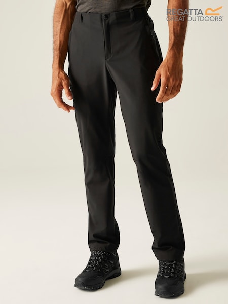 Regatta Black Bayfell Trousers (W74594) | £49