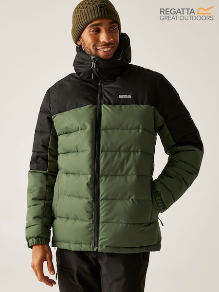 Regatta Green Aldthorn Heavyweight Padded Coat (W74604) | £70