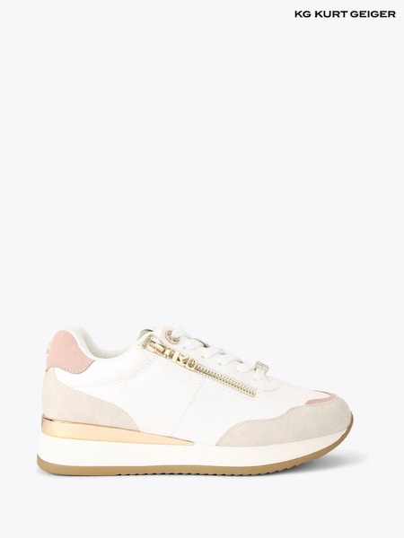 KG Kurt Geiger Pink Lina2 Trainers (W74657) | £119