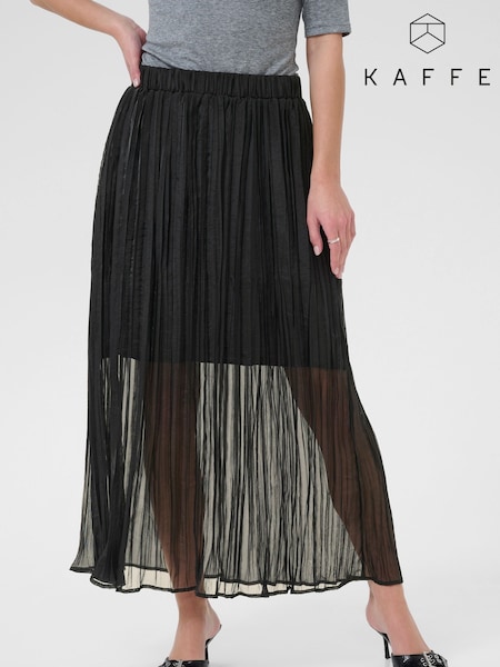 Kaffe KApery Maxi Black Skirt (W75014) | £70