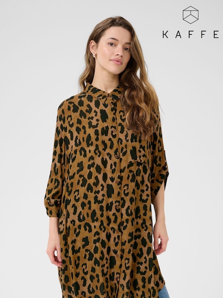 Kaffe KAjessi Amber Brown Shirt (W75029) | £55