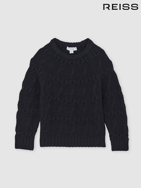 Reiss Navy Lark Jumper (W75093) | £50