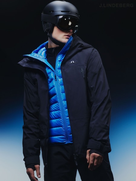 J.Lindeberg Black Ski Ace Jacket (W75281) | £380