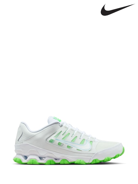 Nike White/Green Reax 8 TR Gym Trainers (W75327) | £80